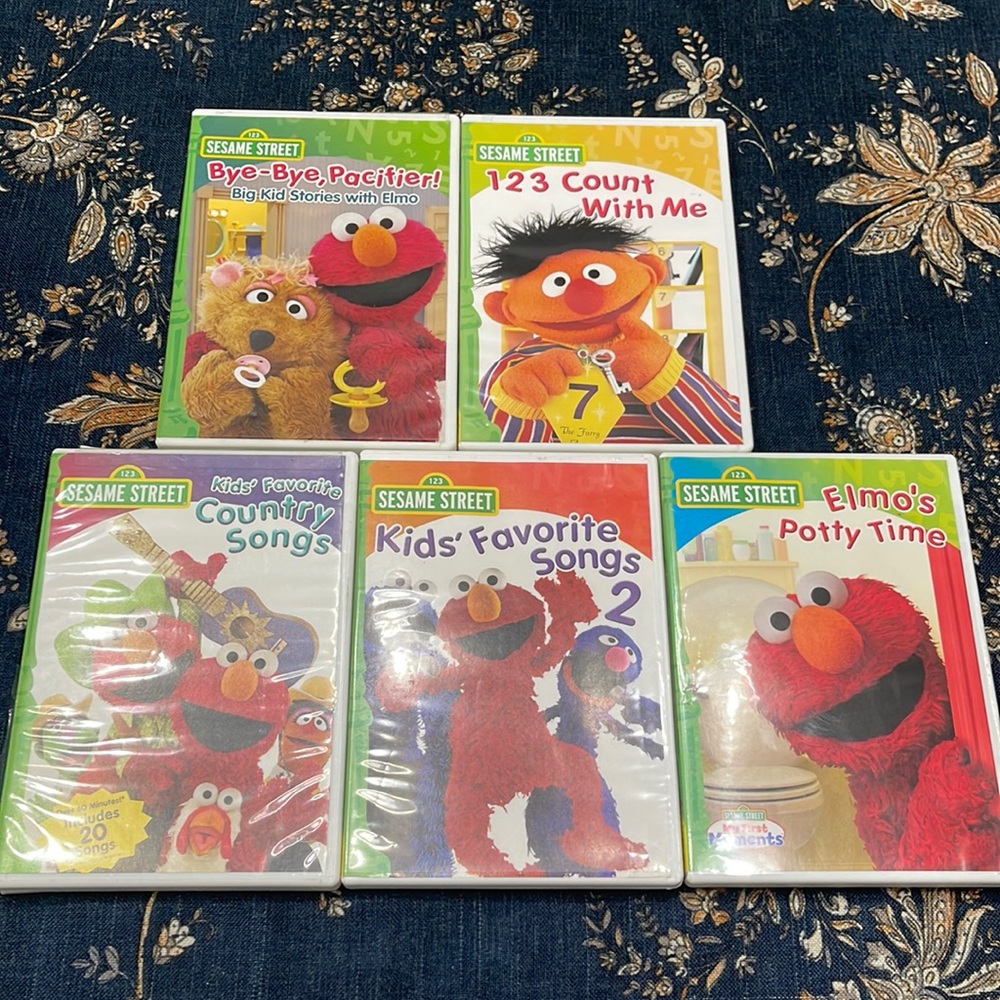Sesame Street DVD’s